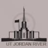 utah jordan river temple vinyl decal