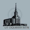 utah oquirrh mountain temple vinyl decal