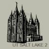 Utah Salt Lake City Temple (2) vinyl decal