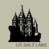 Utah Salt Lake City Temple vinyl decal