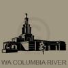 washington columbia river temple vinyl decal