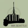 washington seattle temple vinyl decal