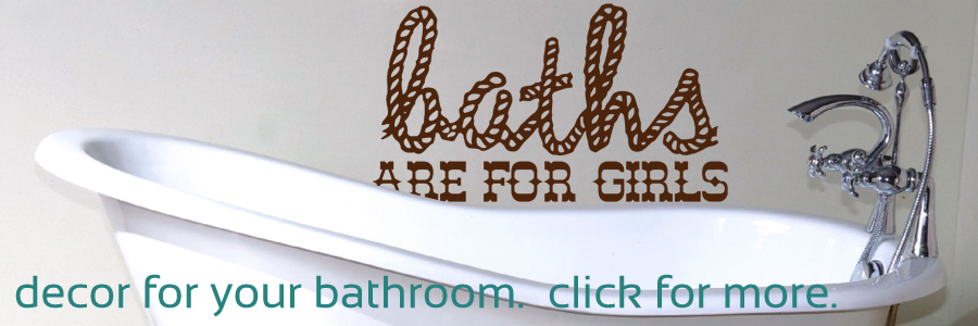 bathroom wall decals