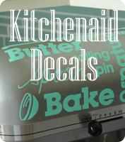 Kitchenaid Mixer Decals