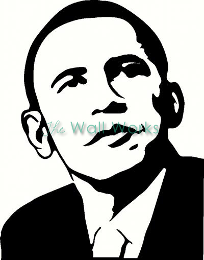 Obama vinyl decal