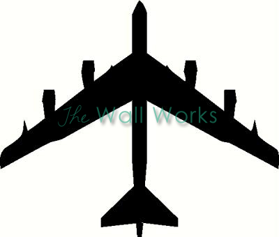 Commercial Airliner vinyl decal