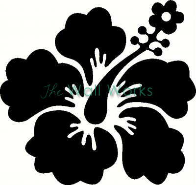 Flower (21) wall sticker, vinyl decal | The Wall Works