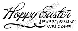 Every Bunny Welcome vinyl decal