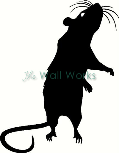 Mouse vinyl decal