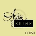 Arise and Shine Forth (2) vinyl decal