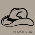 Cowboy Hat vinyl decal