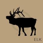 Elk  vinyl decal