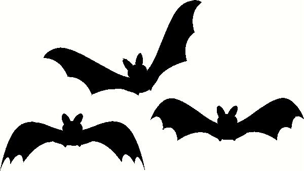 Flying Bats vinyl decal