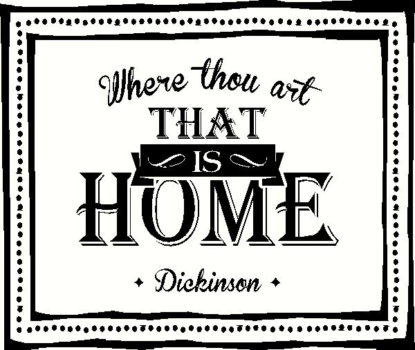 That is Home vinyl decal