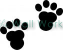 Paws (1) vinyl decal