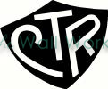 CTR Shield vinyl decal