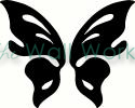 Butterfly Wings vinyl decal