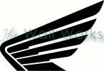 Honda Wing vinyl decal