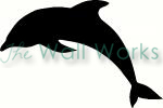 Dolphin vinyl decal