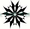 Layer Star vinyl decal