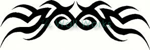 Tribal Tattoo (2) vinyl decal