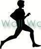 Runner (2) vinyl decal