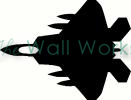 Jet Fighter Top (2) vinyl decal