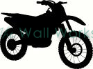 Dirt Bike vinyl decal