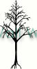 Tree (6) vinyl decal