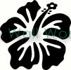 Flower (5) vinyl decal