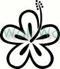 Flower (14) vinyl decal