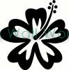 Flower (16) vinyl decal