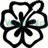 Flower (24) vinyl decal