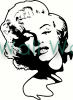 Marilyn Monroe (1) vinyl decal