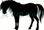 Horse (3) vinyl decal