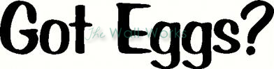 Got Eggs? vinyl decal