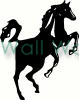 Black Horse vinyl decal