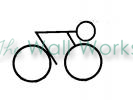 Street Bike vinyl decal