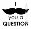 I mustache you a question vinyl decal