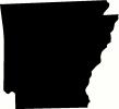 Arkansas vinyl decal