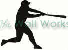 Baseball Swing vinyl decal