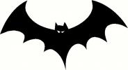 Bat vinyl decal