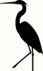 Crane vinyl decal