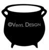 Witch Cauldron vinyl decal