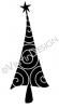 Christmas Tree (2) vinyl decal