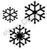 Snowflakes vinyl decal