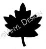 Fall Leaf vinyl decal