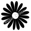 Daisy vinyl decal