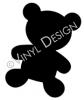 Teddy Bear vinyl decal