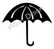 Umbrella vinyl decal